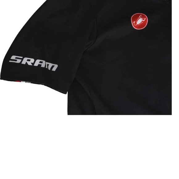 Castrelli X SRAM X World Bicycle Relief Women's Cycling Jersey Black Vest XL - Picture 3 of 10